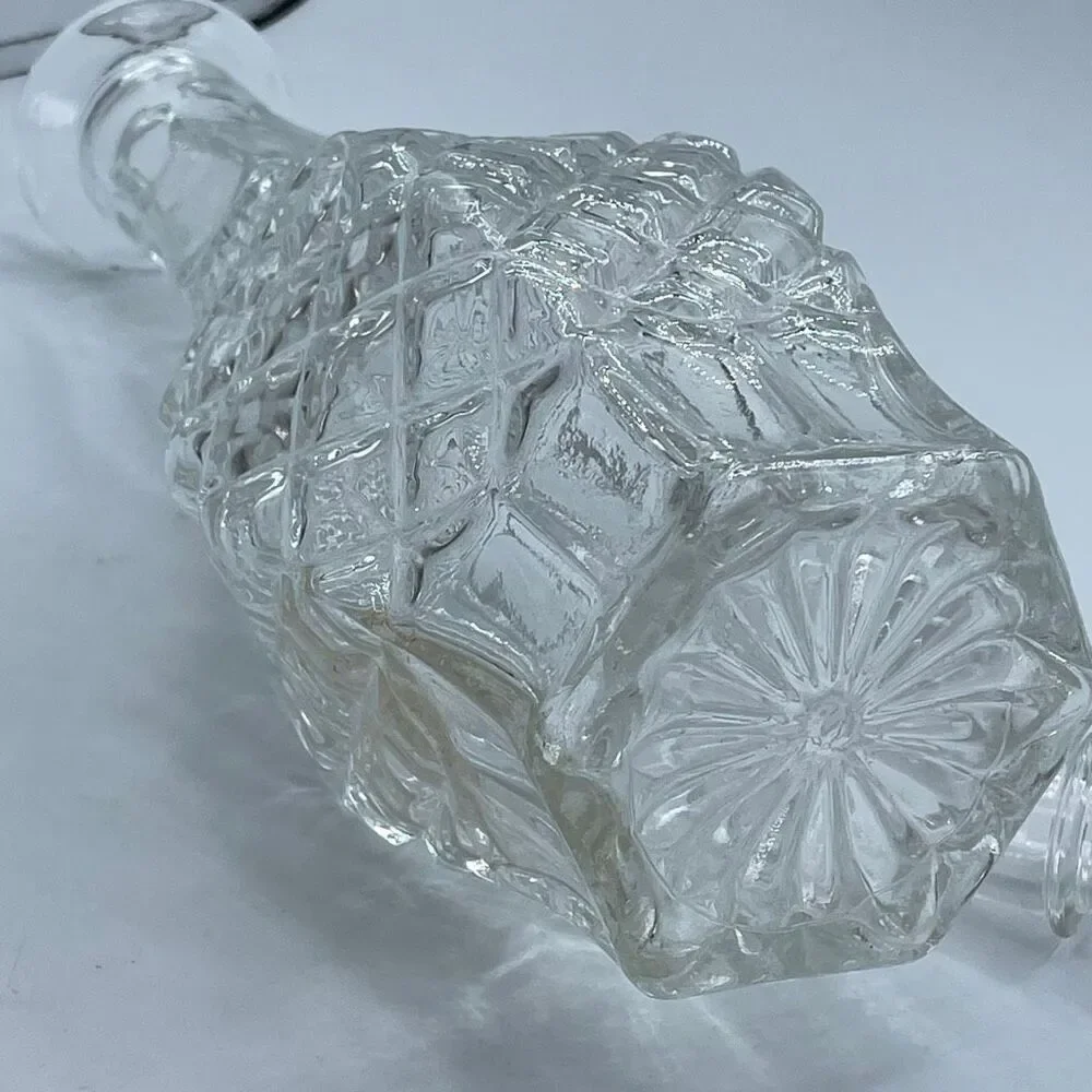 Anchor Hocking Wexford crystal decanter